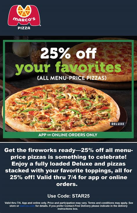 marco's pizza coupon code 2021
